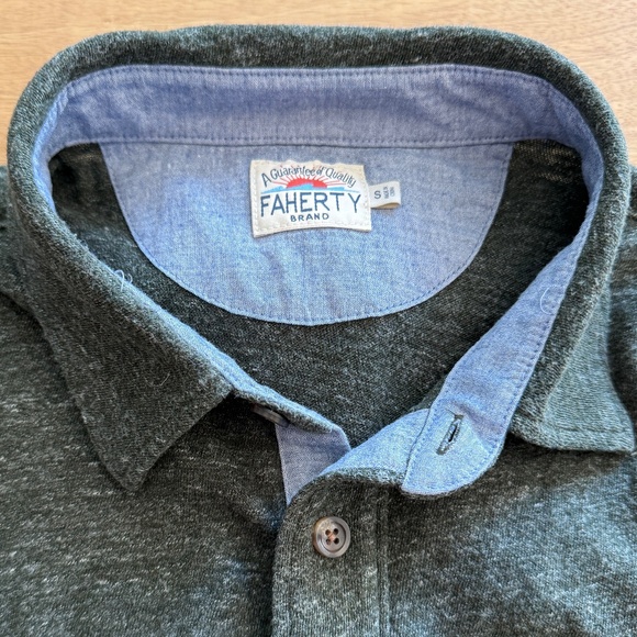 Faherty | S | Long Sleeve Polo - Picture 10 of 10